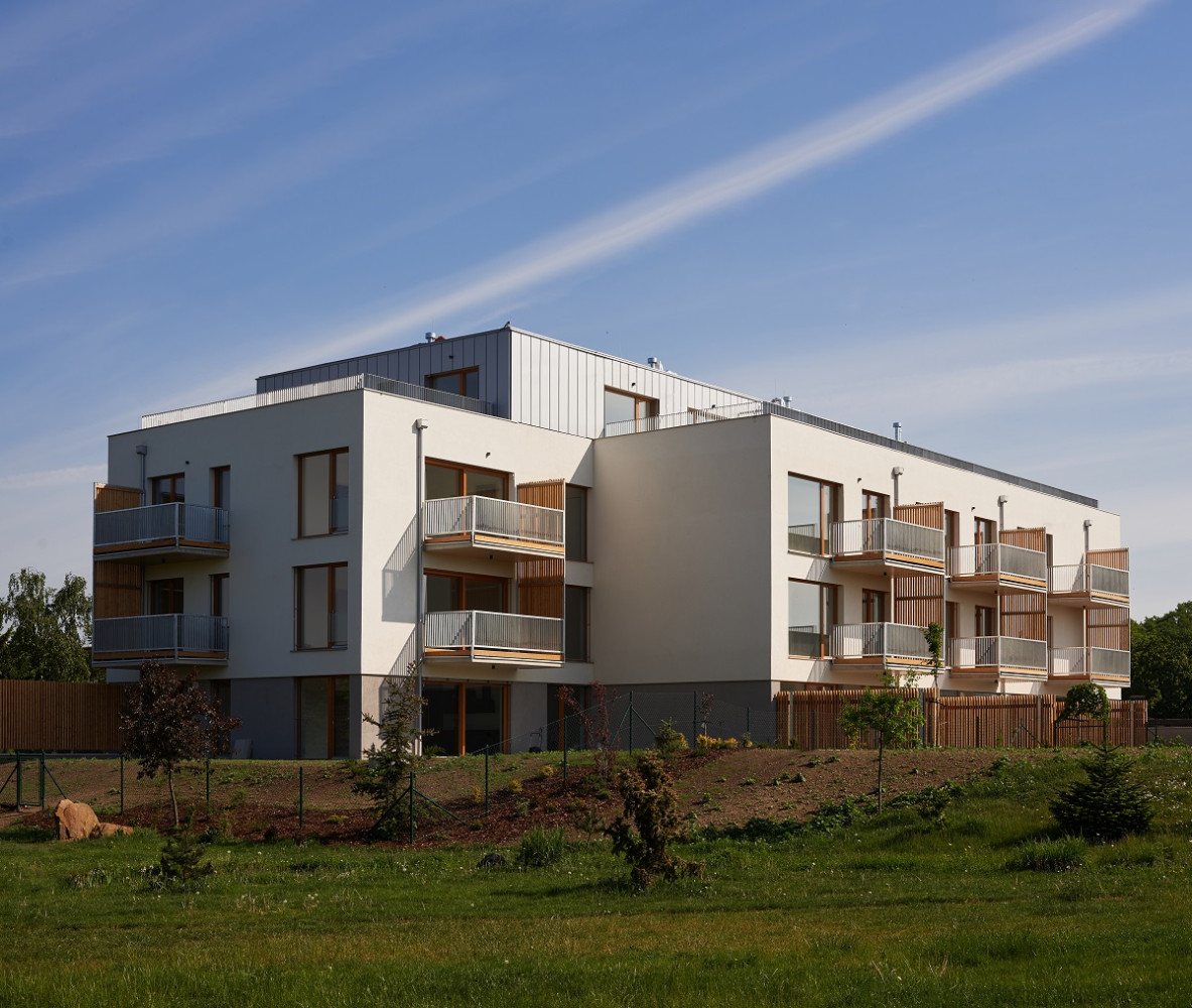 Developerský projekt Rezidence Stříbrná zahrada zkolaudován